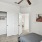 Bedroom with large closet 